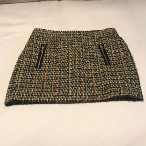 J Crew mini skirt. Excellent condition.